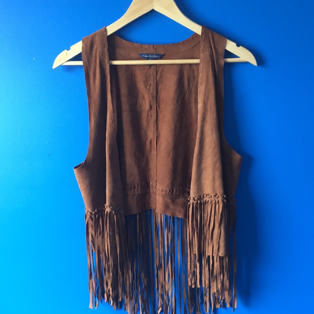 A&E fringe vest